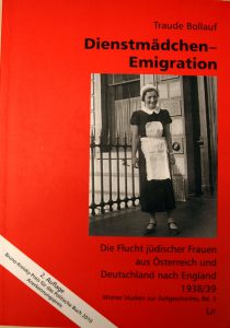 Titelseite des Buchs Dienstmädchen-Emigration