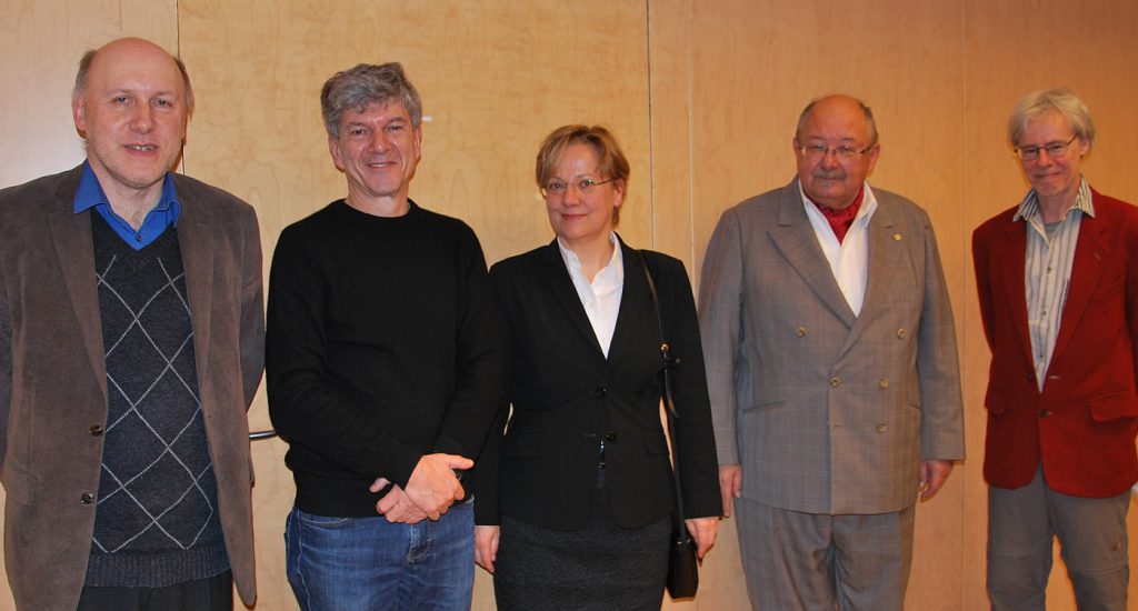 Das Team: Dr. Weigl, Dr. Eigner, Dr.Bandhauer-Schöffmann, Dr.Megner und Dr. Eder (v.l.n.r.).