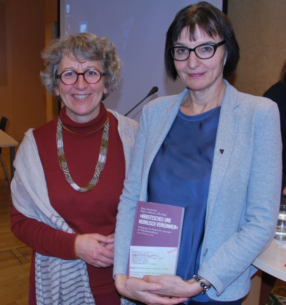 Dr.in Helga Amesberger und Dr.in Brigitte Halbmayr