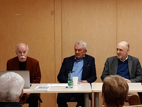 Dr. Herbert Schmid, Mag. Klaus Fischbacher und Univ.-Doz. MMag. Dr. Andreas Weigl