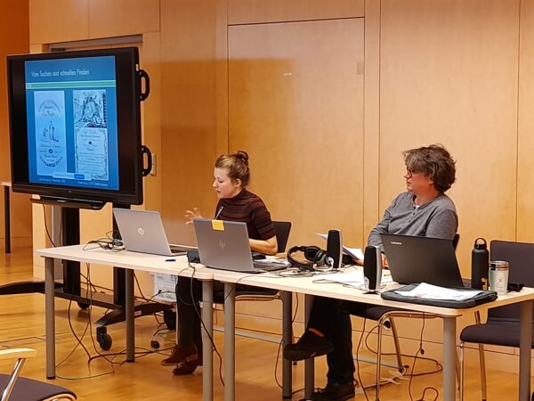 Christina Sasse (Vortrag) - Anton Tantner (Moderation)