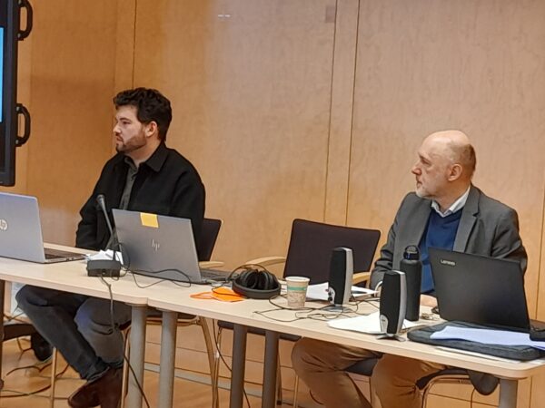 Maximilian Maurer (Vortrag) - Andreas Weigl (Moderation)