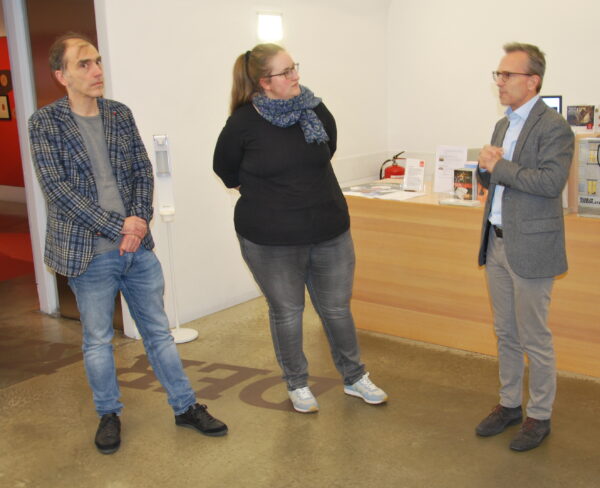 Dr. Domagoj Akrap, Mag.a Adina Seeger und Dr. Christoph Sonnlechner (Foto: Alfred Paleczny)
