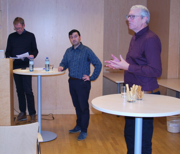 Dr. Ilya Berkovich, Mag. Martin Penz und  Paul Mitchell, BA (Foto: Alfred Paleczny)