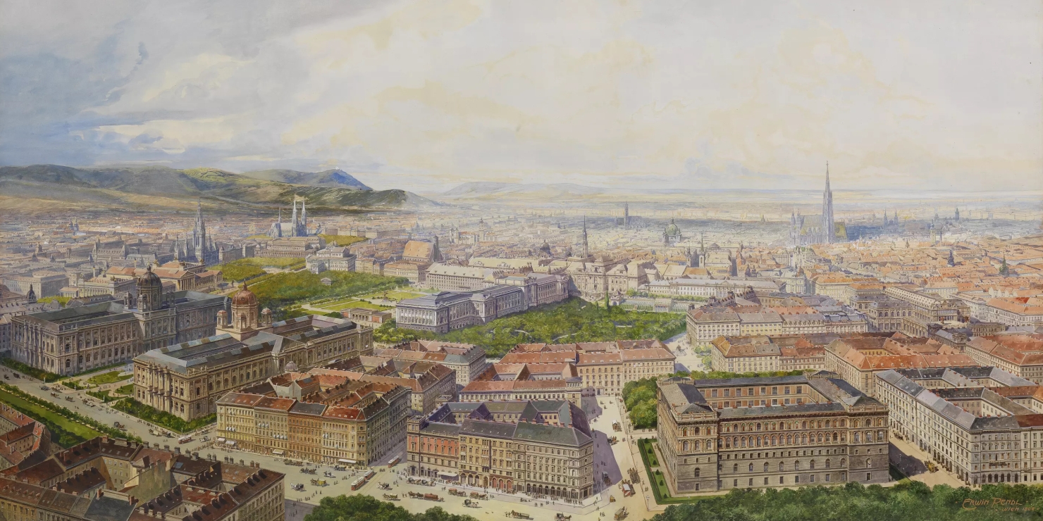 Erwin Pendl, Panorama von Wien, 1904